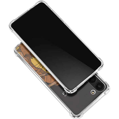 Disney The Lion King Mosaic Simba Art Galaxy S24 FE Clear Case